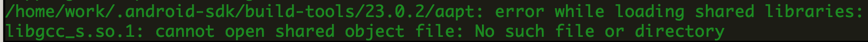 libgcc_missing